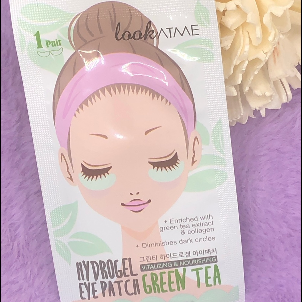 Hydrogel eyepatch green tea